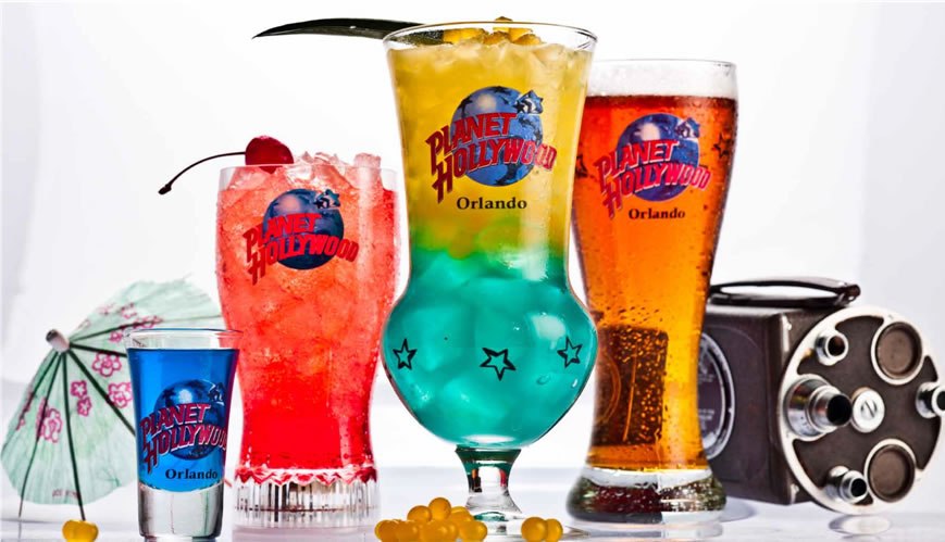 Drinks Planet Hollywood