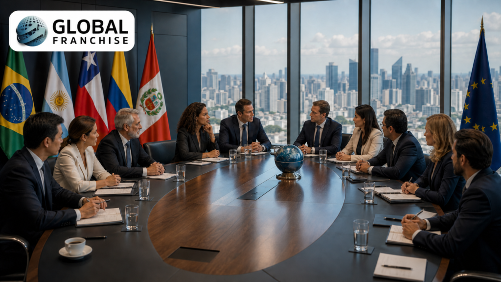 Maior delega&ccedil;&atilde;o internacional de franchising &mdash; Global Franchise ABF 2026
