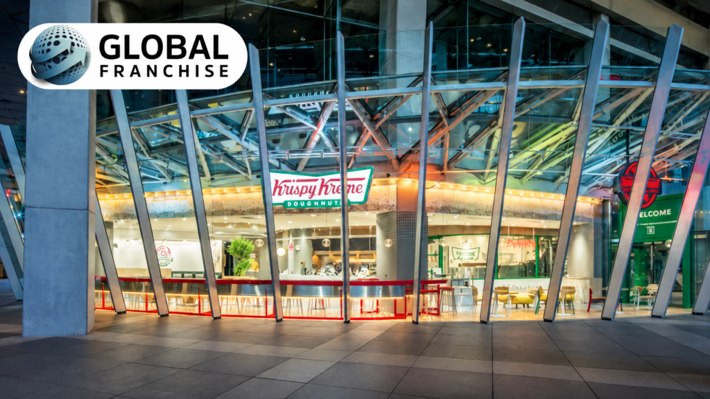 Krispy Kreme acelera expans&atilde;o internacional com modelo capital-light e o Brasil no radar