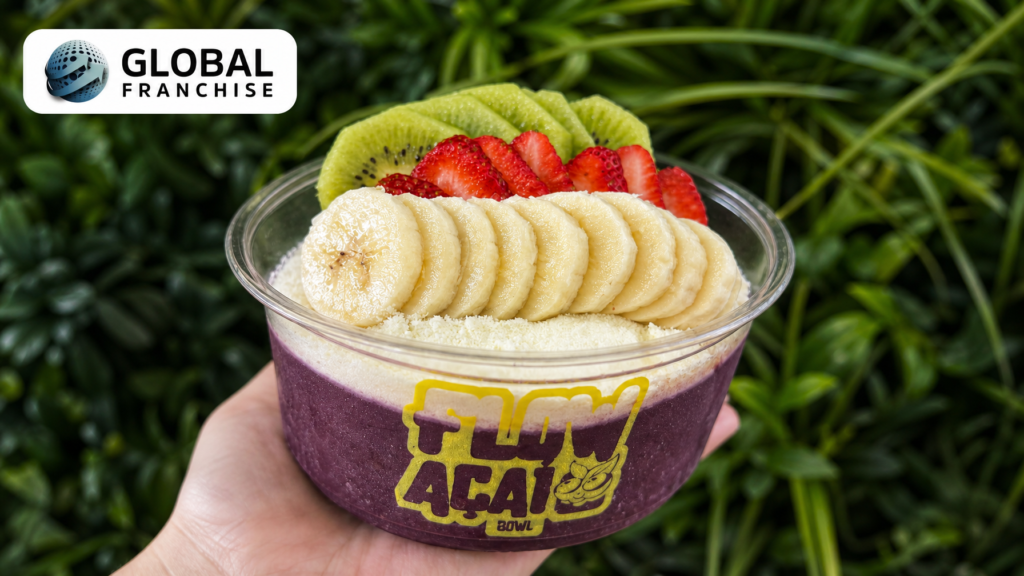 Global Franchise assina com a Flow Açaí Bowl para acelerar a expansão da marca nos Estados Unidos